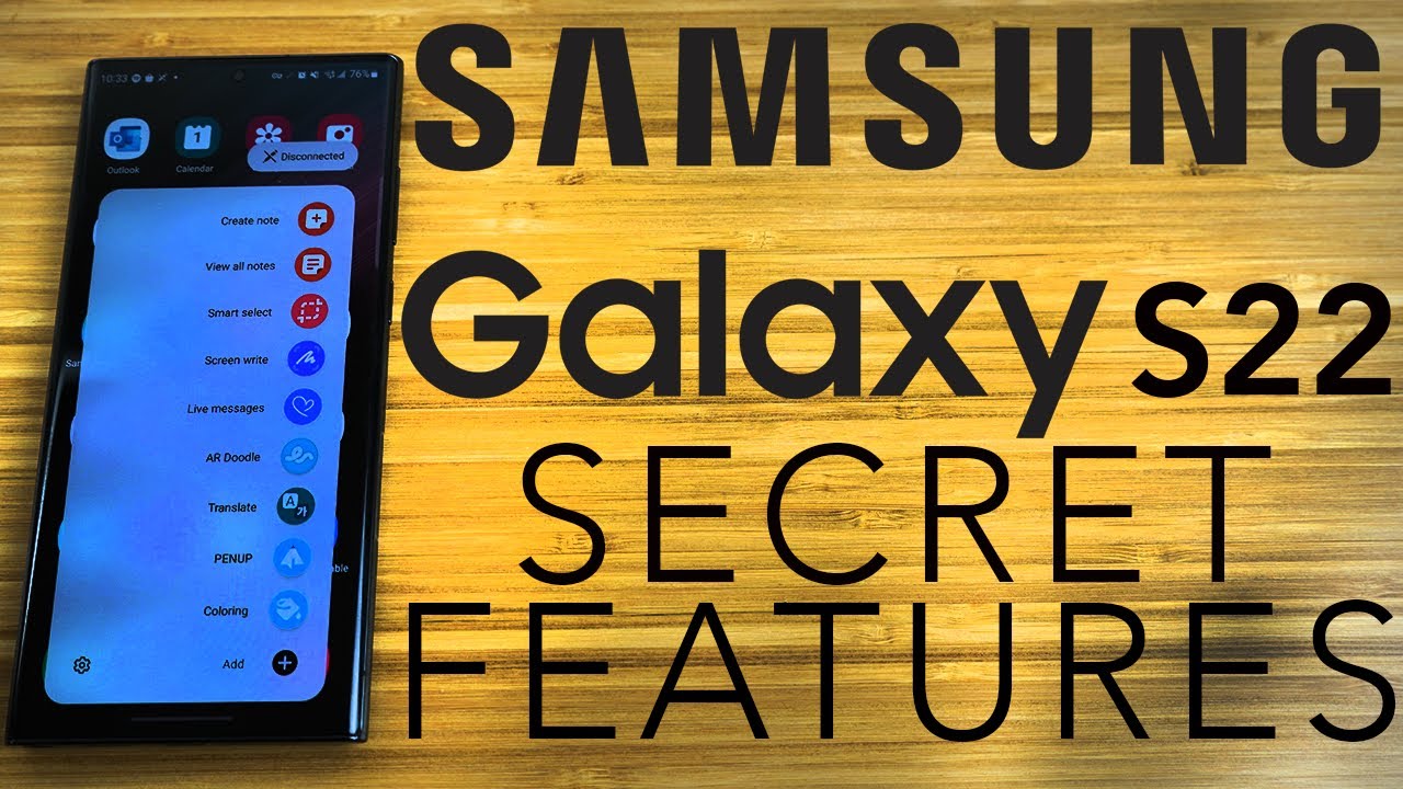 Samsung Galaxy S22 Secret Features - Top 20 List