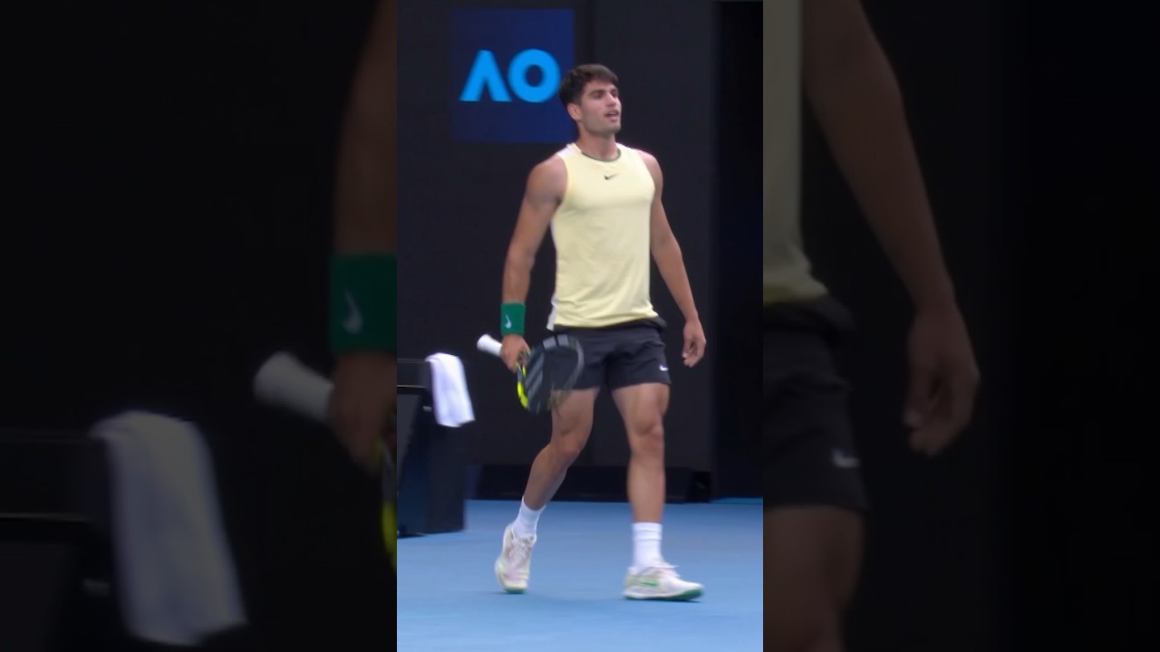 Is Carlos Alcaraz Human or Superhuman? 🧐 | Australian Open 2024 Highlights
