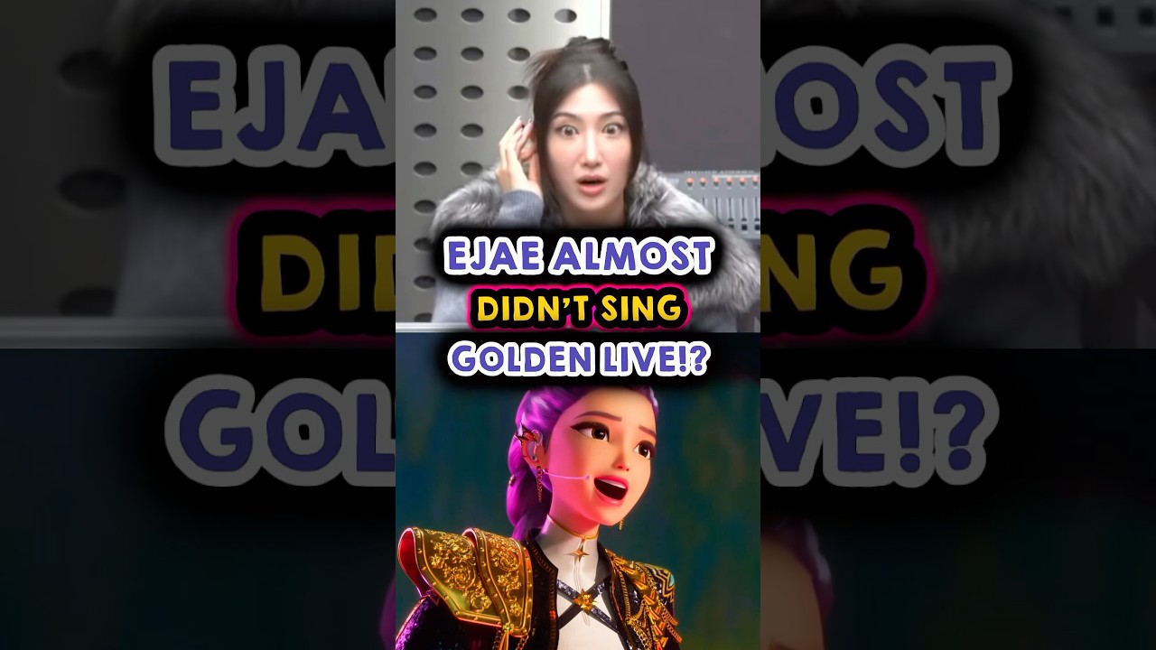 EJAE Nearly Missed Singing GOLDEN Live on Fallon! 😱