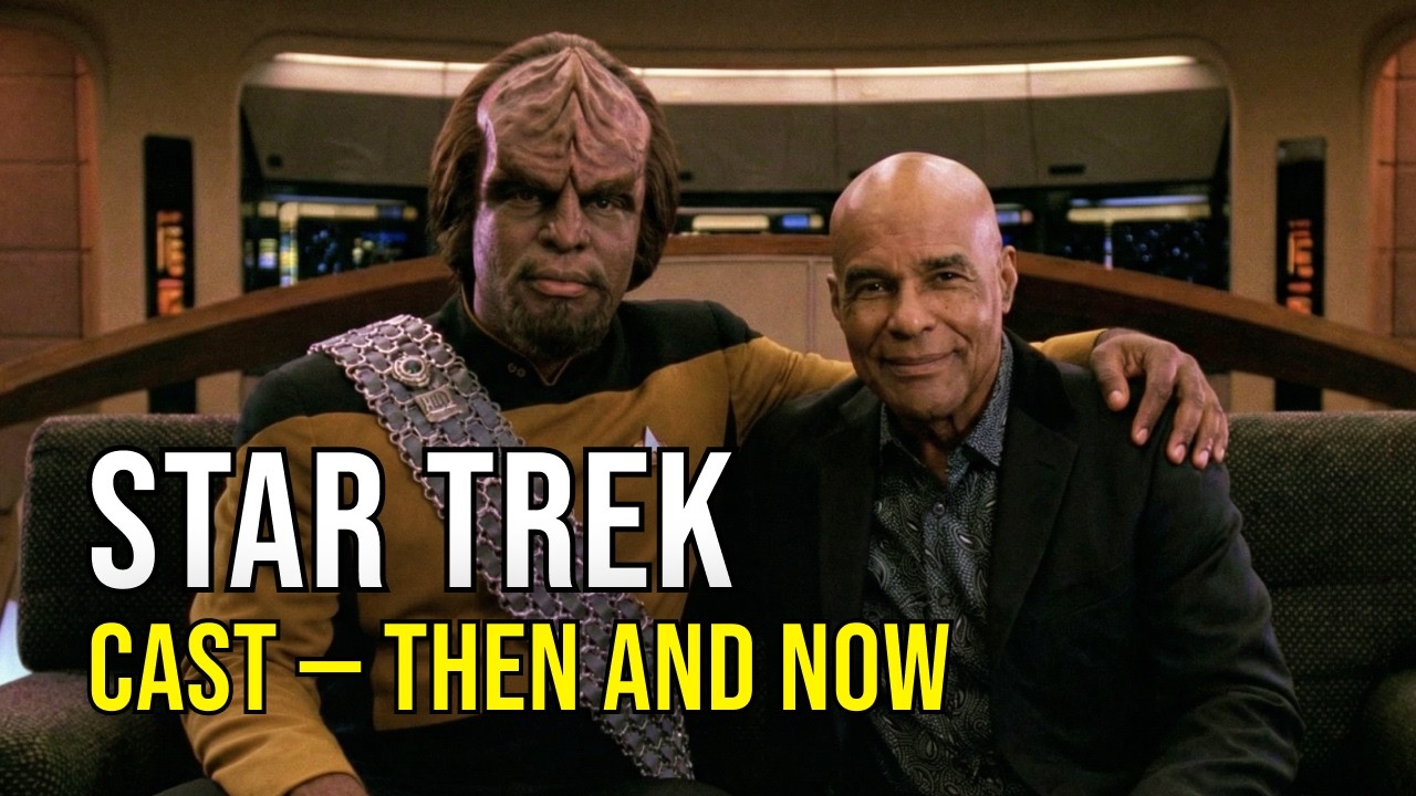 Star Trek Cast: Then & Now 🌌
