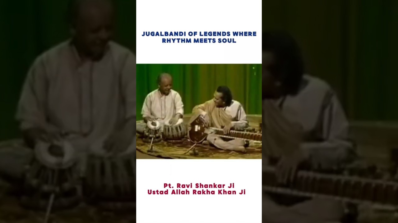 Pt. Ravi Shankar Ji & Ustad Allah Rakha Khan Ji | Explaining the Magic of Tabla Bol ππ»π #tabla