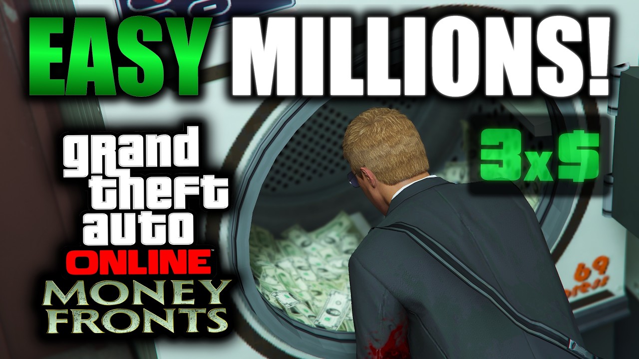 GTA Online: Easy Money with Money Laundering (3x$) 💰
