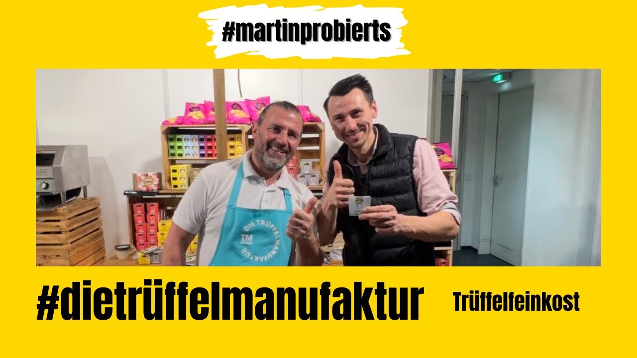 Entdecke den echten Trüffelgeschmack bei #martinprobierts – Luxus zum Probieren 🍄