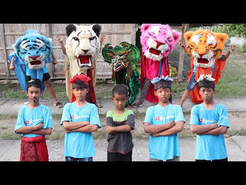 DRAMA BOCIL | GARA2 MAKAN NYAM2 AJAIB SEMUA JADI BARONGAN MACANAN DAN DEVIL