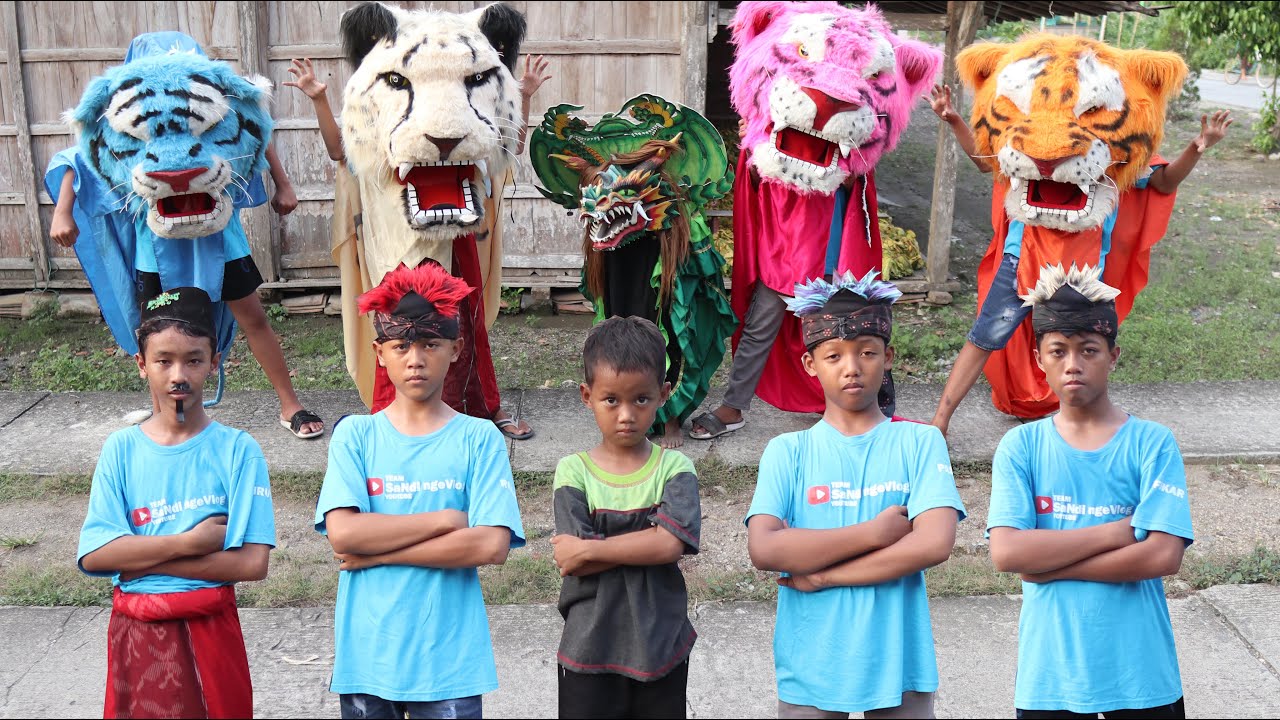 Drama Bocil: Makan Nyam-Nyam Jadi Barongan & Devil 🐯