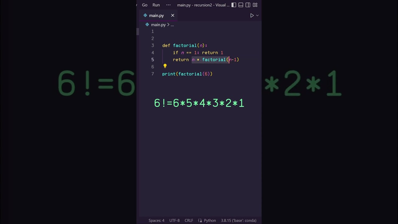 Understanding Recursion in Python: A Beginner's Guide 🐍