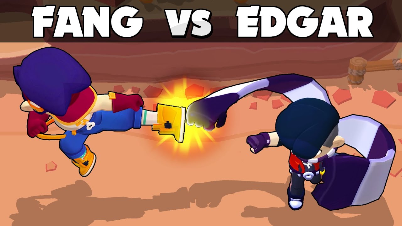 FANG vs EDGAR: 1v1 Showdown in Brawl Stars
