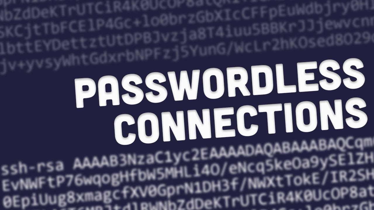 Creating a SSH key connection with a server