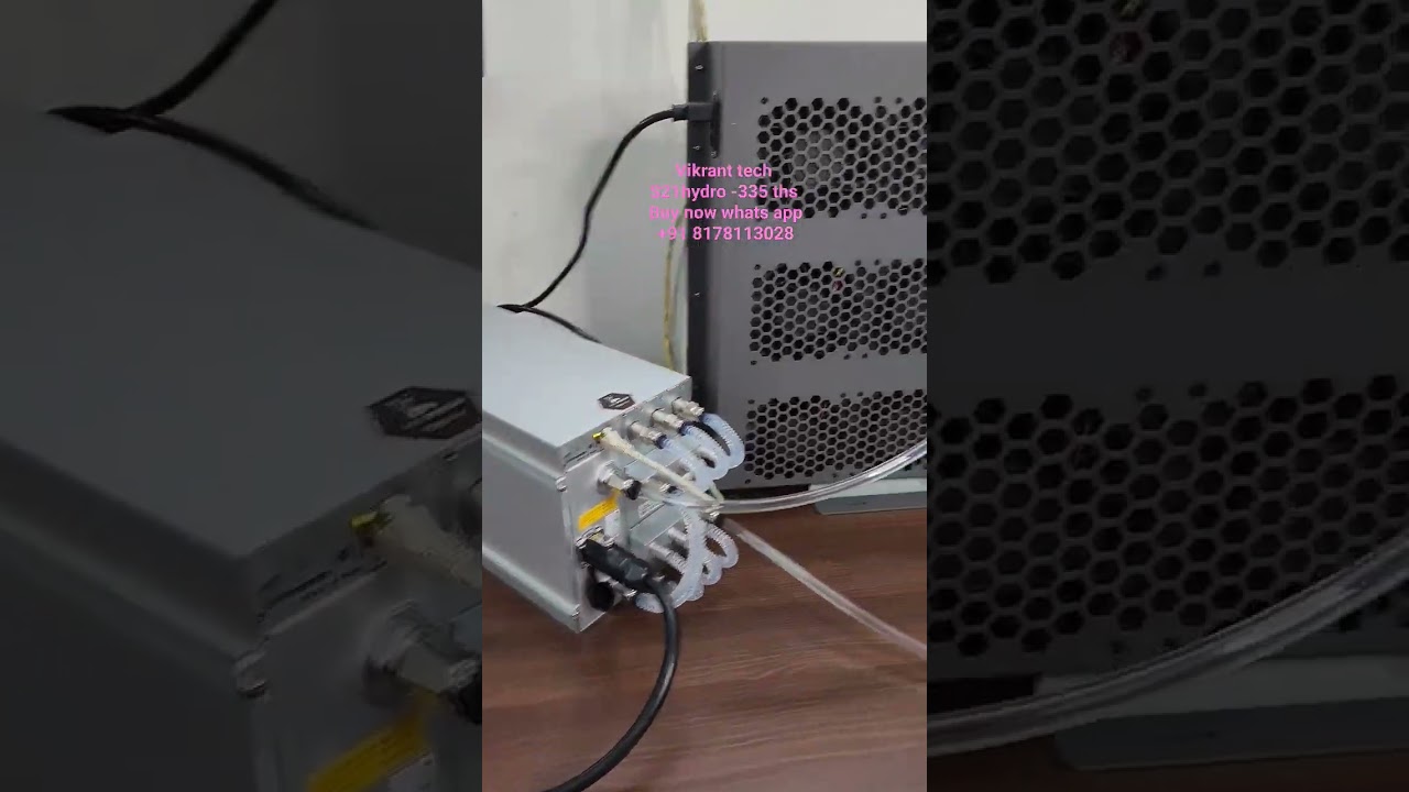 Antminer S21 Hydro: The Most Efficient Bitcoin Miner with Low Power Consumption