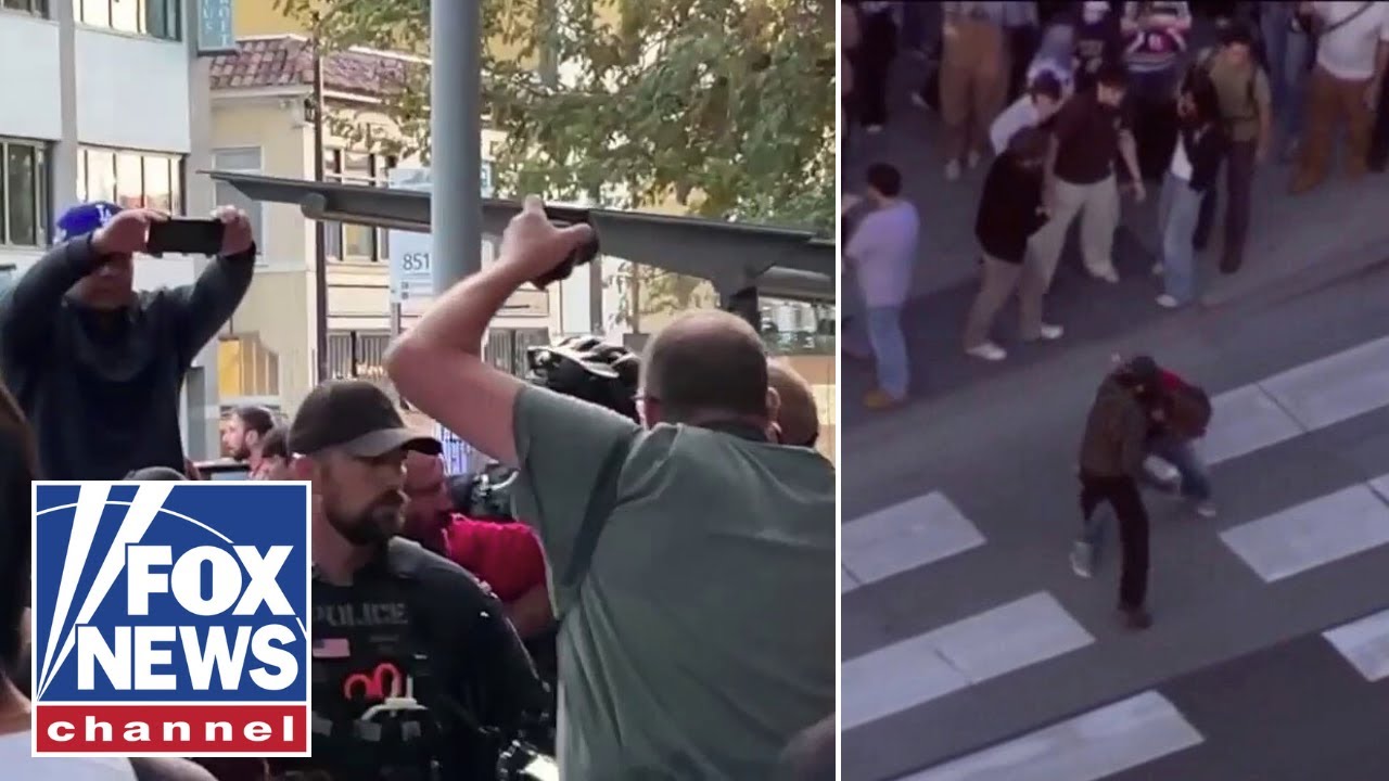 Violent Clash Erupts Before Turning Point USA Event in Berkeley 🚨