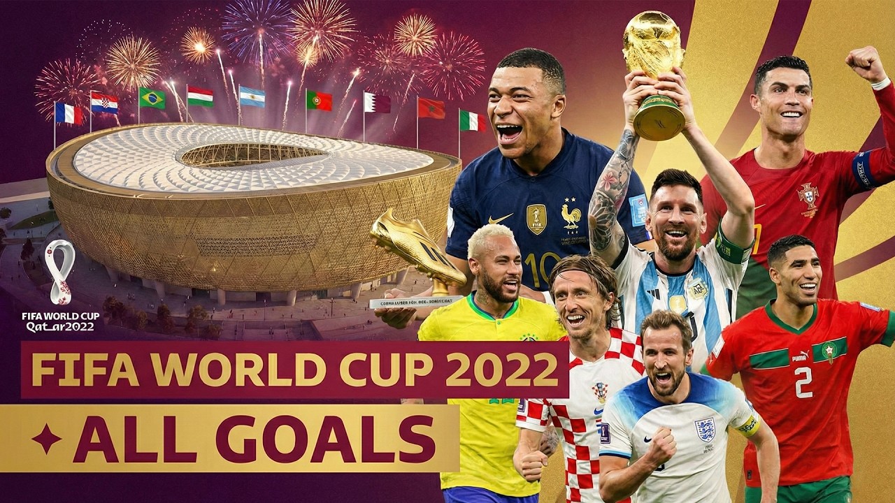 FIFA World Cup 2022 Goals Highlights ⚽
