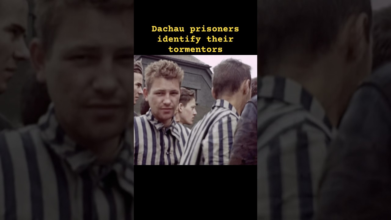 Dachau prisoners identify their tormentors #ww2 #history