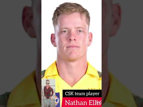 Nathan Ellis (old and young) CSK team player #shorts