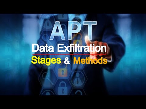 APT Attack| DATA EXFILTRATION STAGES| Data Exfiltration METHODS |Advanced Persistent Threats,Infosec