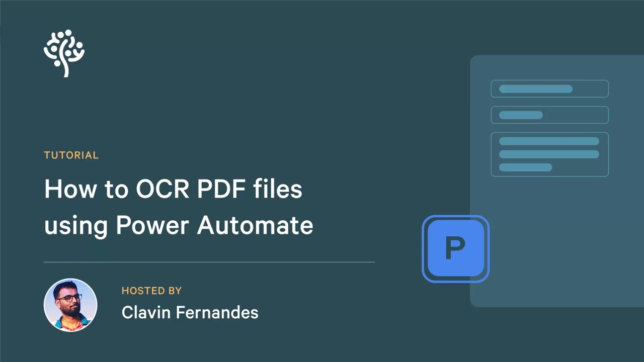OCR PDF Files with Power Automate 📄