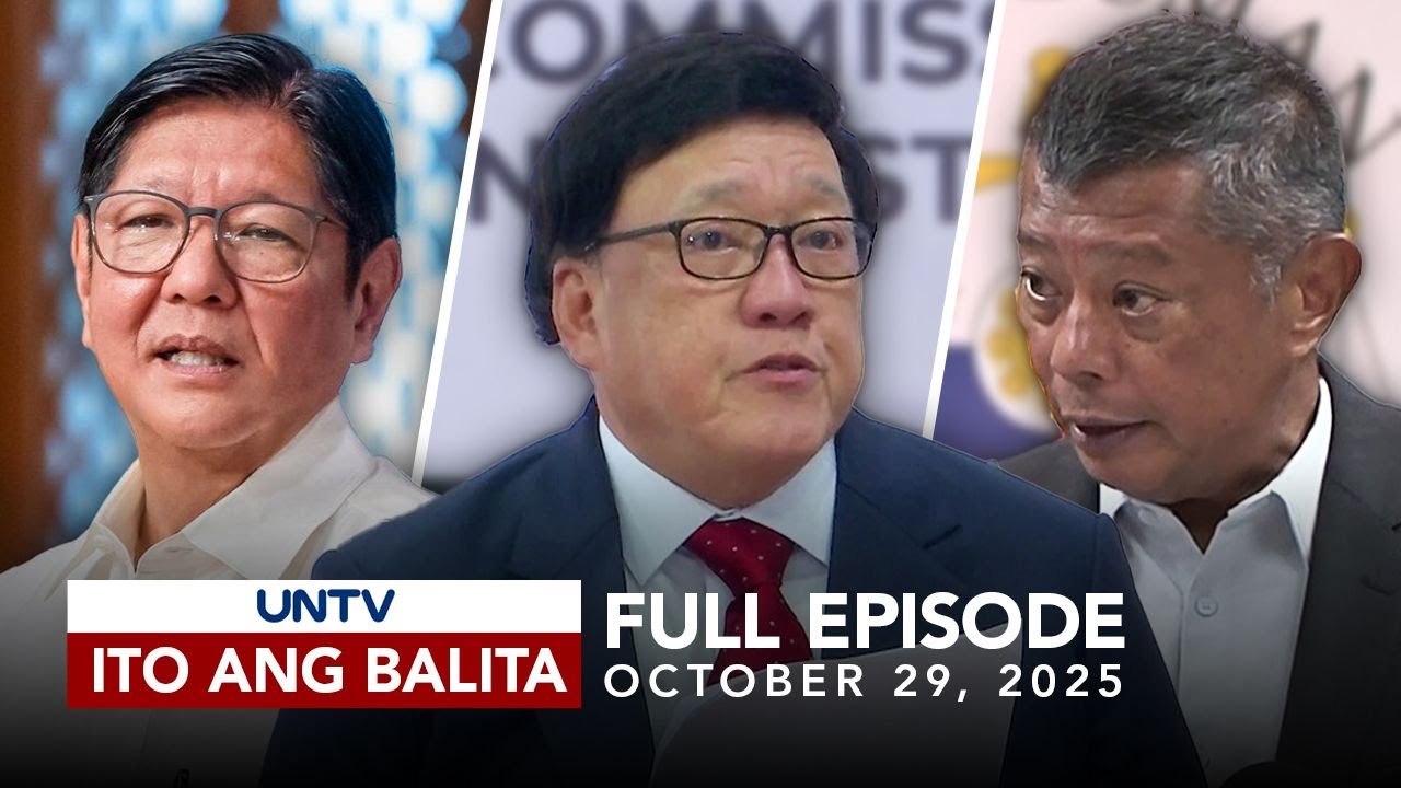 UNTV: Balitang Balita | October 29, 2025 – Panukala vs. Flood Control Scandal 📰