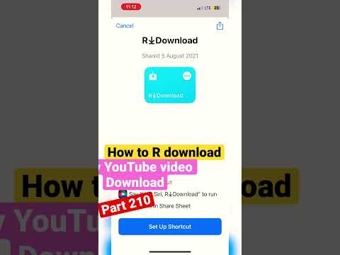How to R download and any YouTube video link peste and download || part 210 || #shortvideo #ytshorts