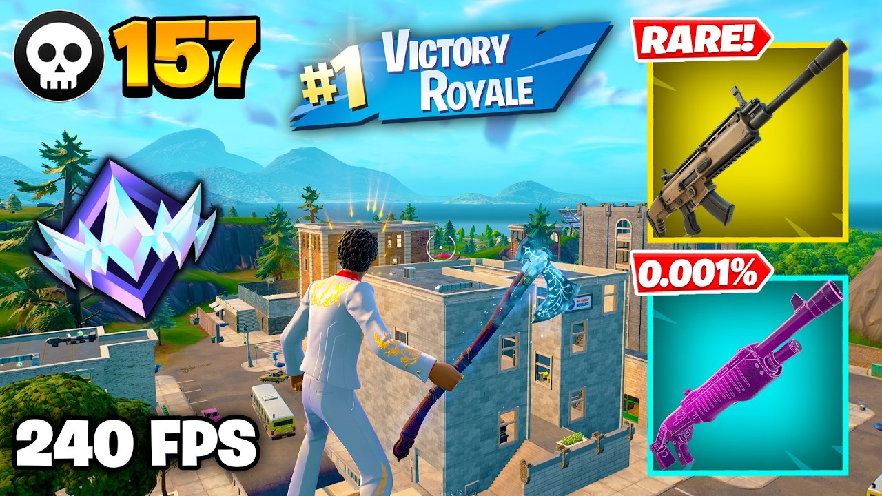 157 Wins in Fortnite Chapter 7 Ranked Reload 🏆