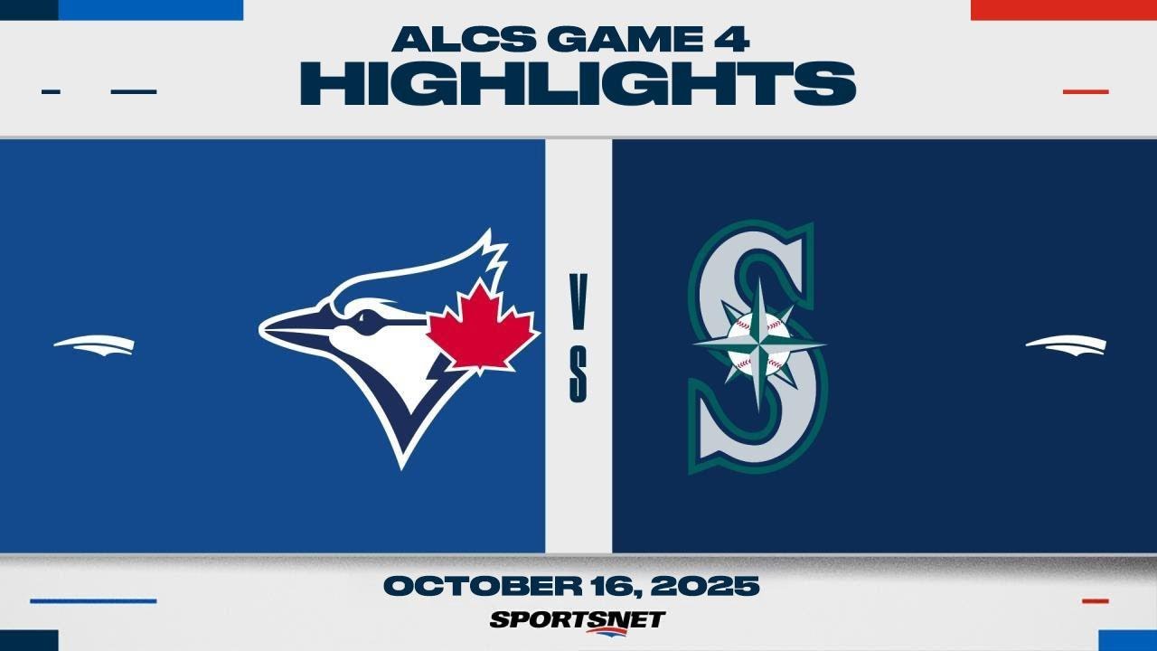 Epic Comeback! Blue Jays vs. Mariners | ALCS Game 4 Highlights 🎉