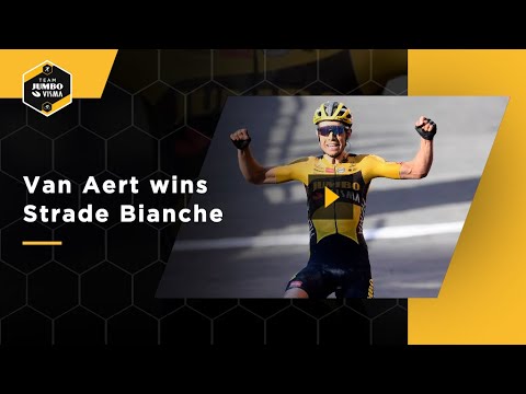 Van Aert wint Strade Bianche | Team Jumbo-Visma