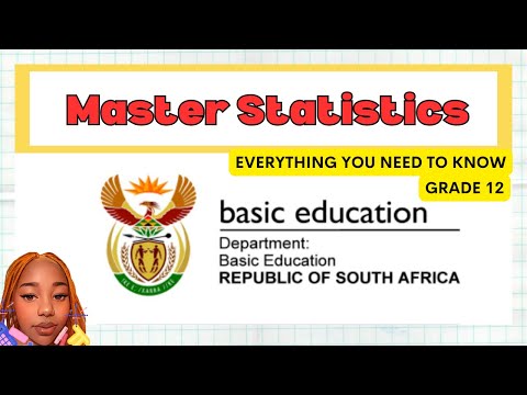 Grade 12: Statistics | Everything you need to know