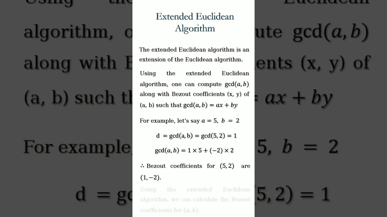 Master Modular Multiplicative Inverse & Euclid's Algorithm for Cryptography 🔐