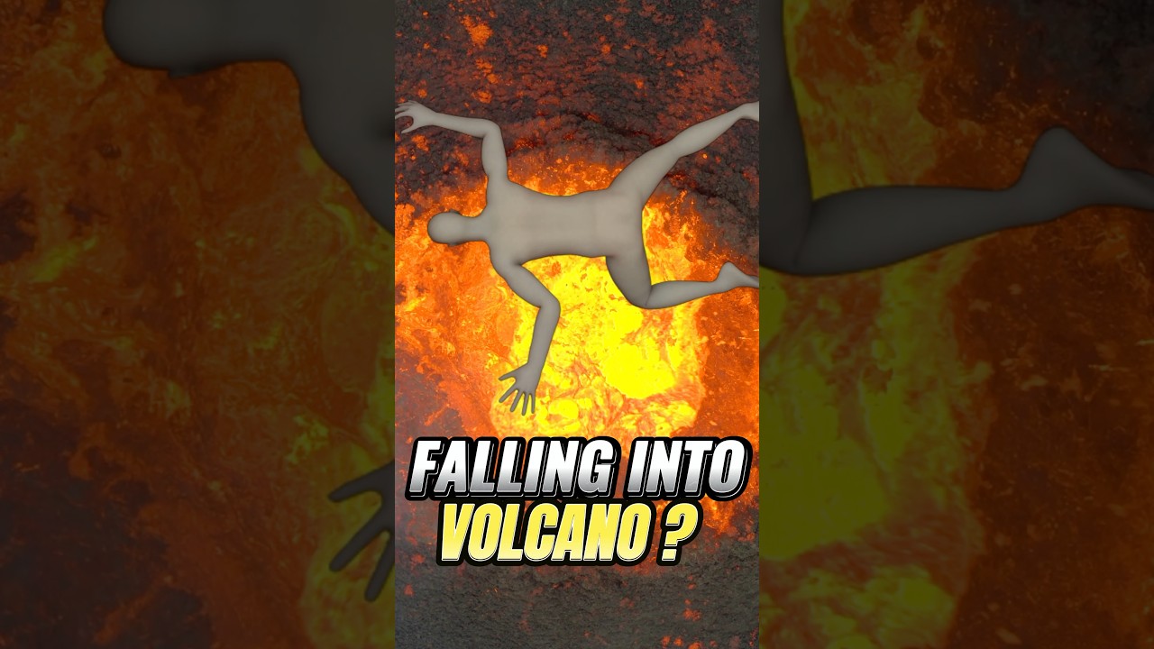 What If You Fell into a Volcano? 🌋