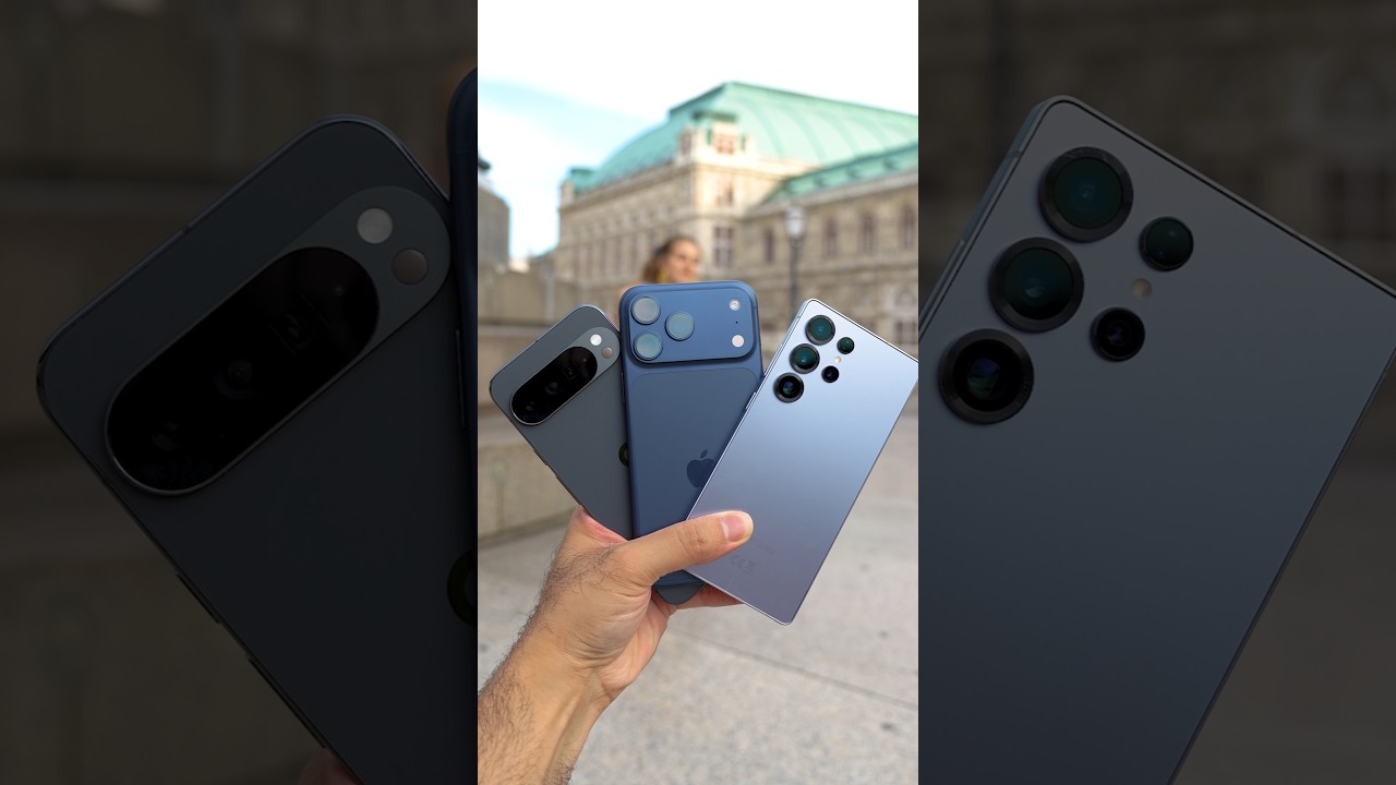 iPhone 17 Pro Max vs. Galaxy S25 Ultra & Pixel 10 Pro XL