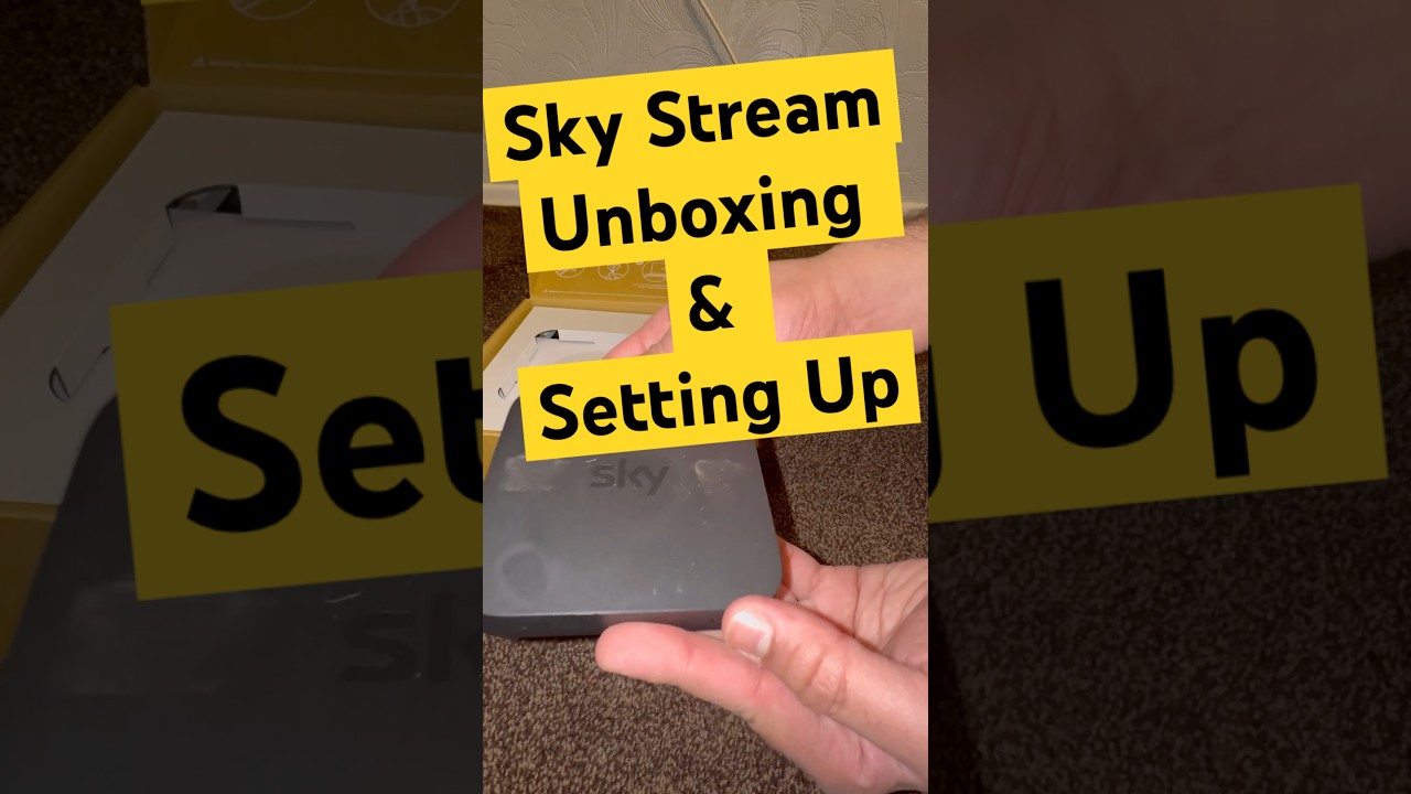Setup Guide for Sky Stream Box 📺