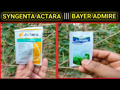 Bayer Admire vs Syngenta Actara: Top Insecticides 🐞