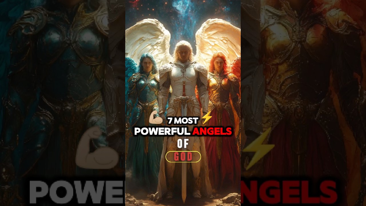 The 7 Top 7 Most Powerful Angels of God ✨