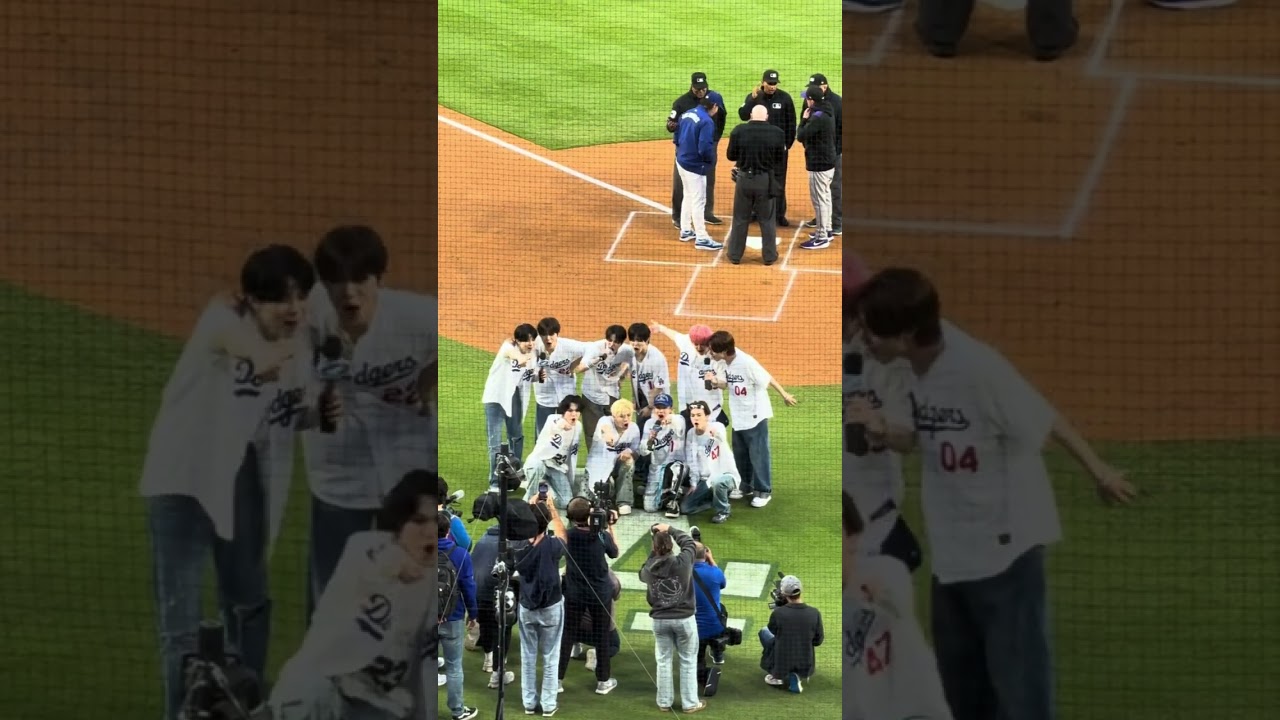 TREASURE Celebrates Korean Heritage Night at Dodger Stadium with Special Announcement 🎉