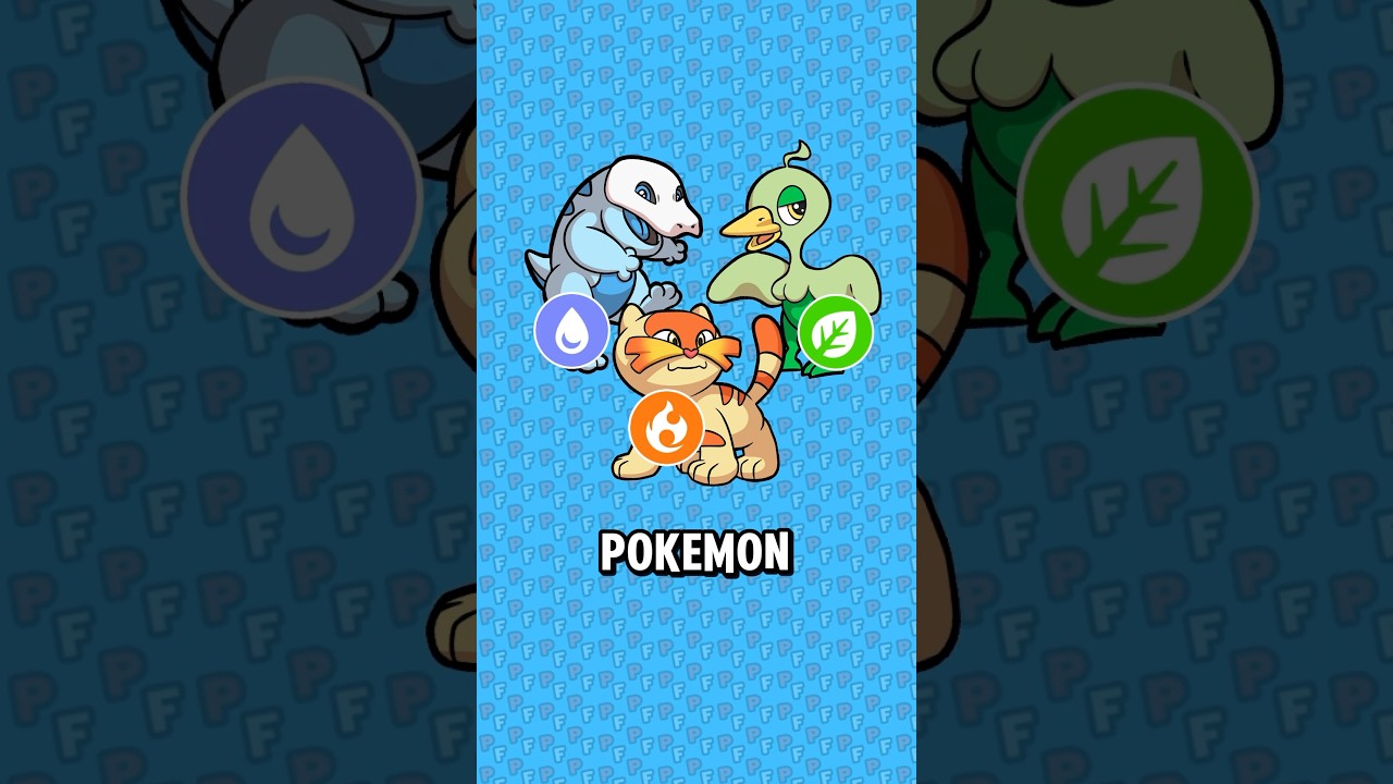 Choose Your Starter Pokémon! 🐾