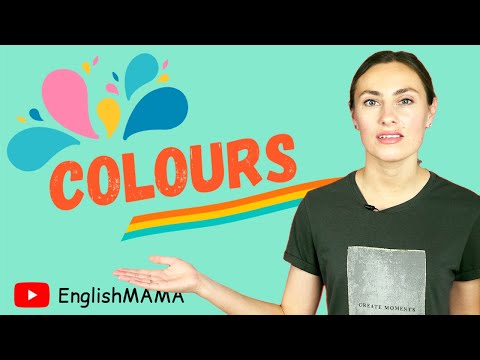 Называем ЦВЕТА 🚦на английском языке, с произношением и переводом! 🎨