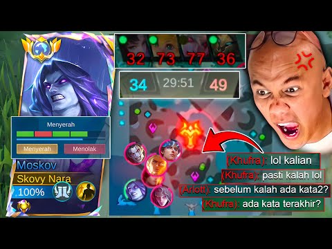 EPIC COMEBACK TERGILA LAWAN MUSUH SOMBONG! 30 MENIT TERTEKAN DAN DIBANTAI PARAH! 0,1% WIN?~ MLBB