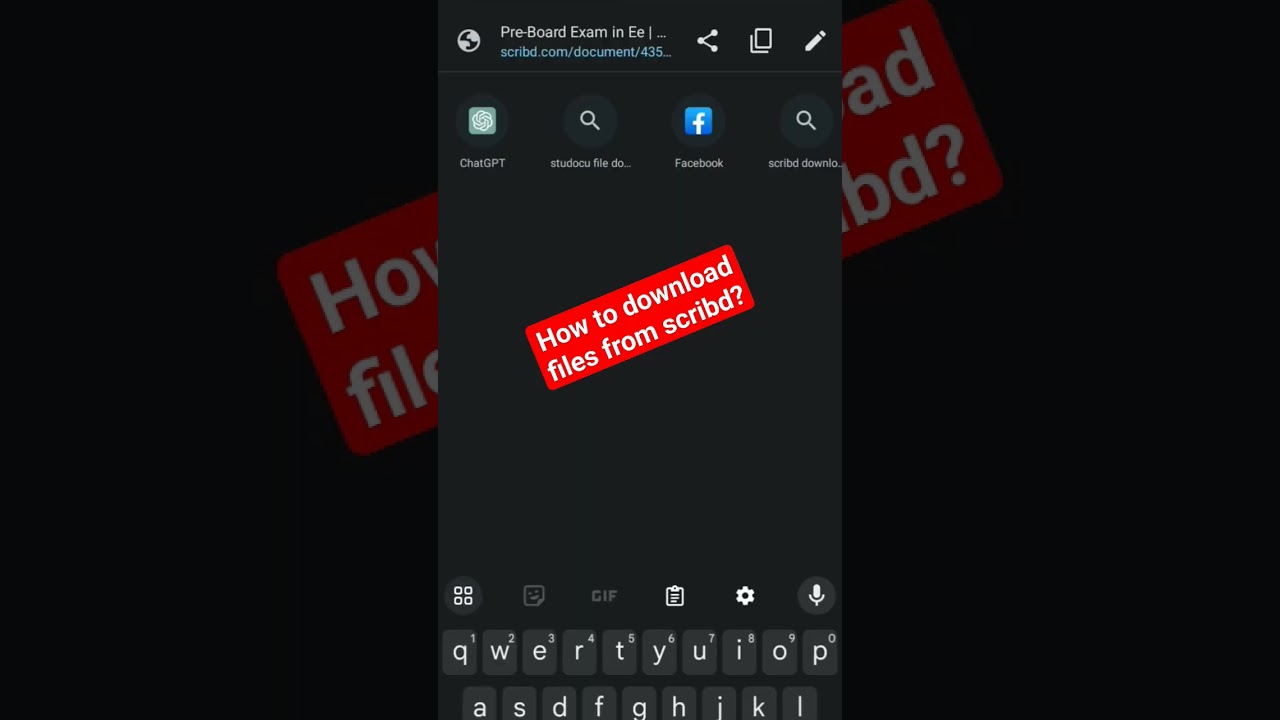 Easy Guide to Download Files from Scribd 📥