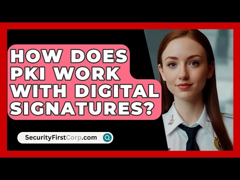 How Does PKI Work With Digital Signatures? - SecurityFirstCorp.com
