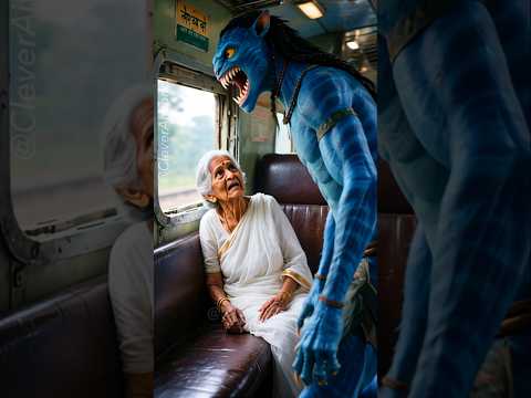 Police son 👮‍♂️ saves Avatar boy from child thief