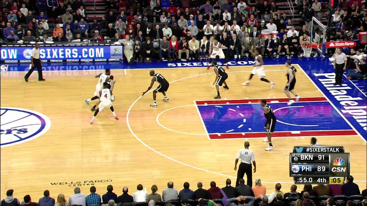 Nets Edge Out 76ers in Thriller | Joe Johnson Scores 21 Points 🏀