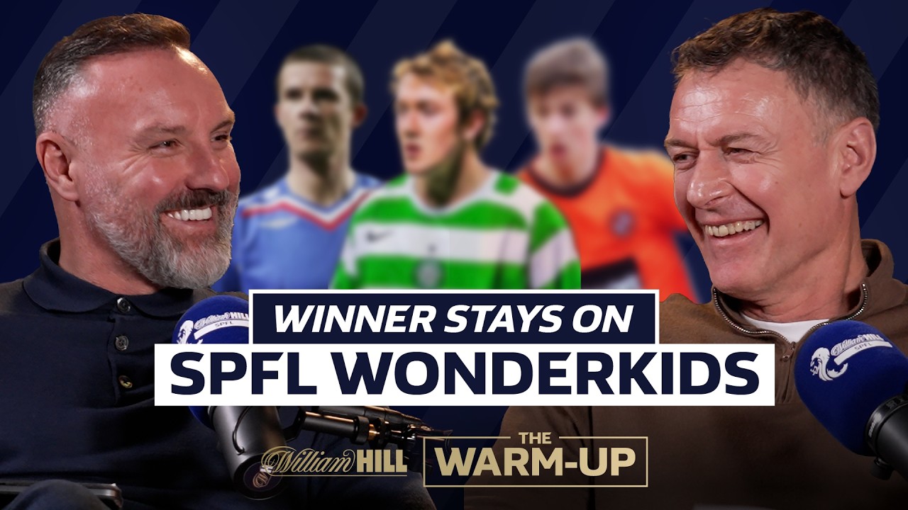 Hosts BATTLE over Scottish football’s wonderkids | The Warm-Up