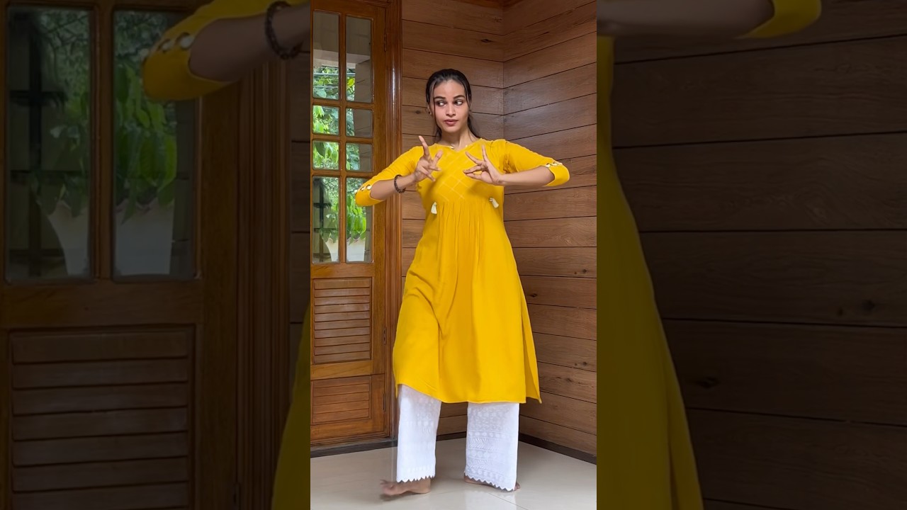 Nangaai 💛| Engeyum Kadhal | Anju Vinod |#shorts #tamil #dance #dancer #new