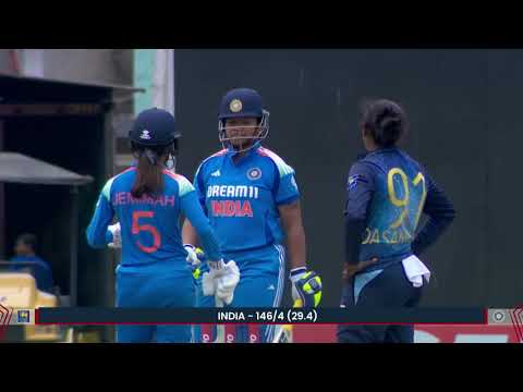 Richa Ghosh 58 (48) vs Sri Lanka | Servo Cup Women’s Tri-Nation ODI Series 2025