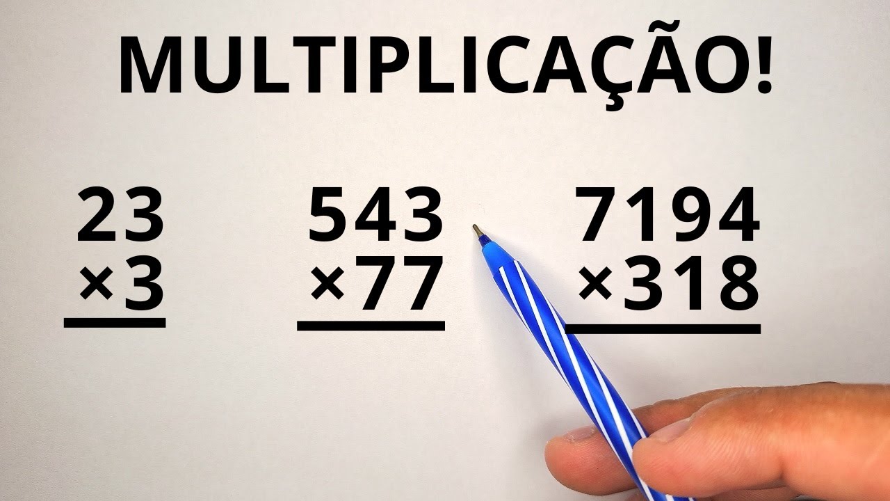 Multiplicação Sem Erros: Aprenda de Forma Fácil e Rápida! 🚀