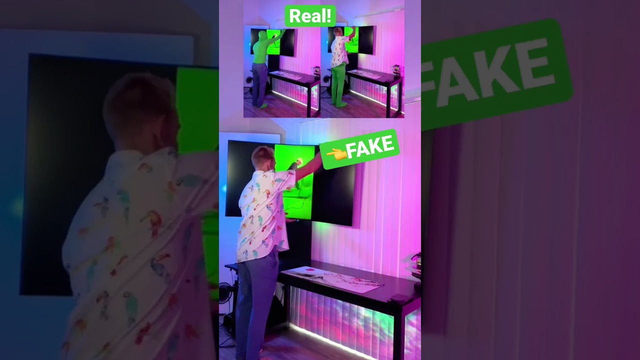 Greenscreen Trick That Surprised Everyone! 🎬