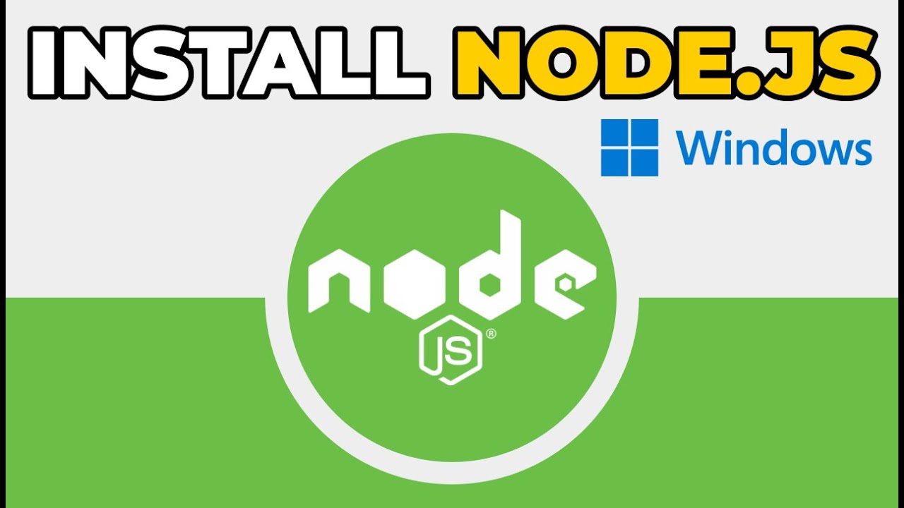Install Node.js on Windows in 5 Minutes 🚀