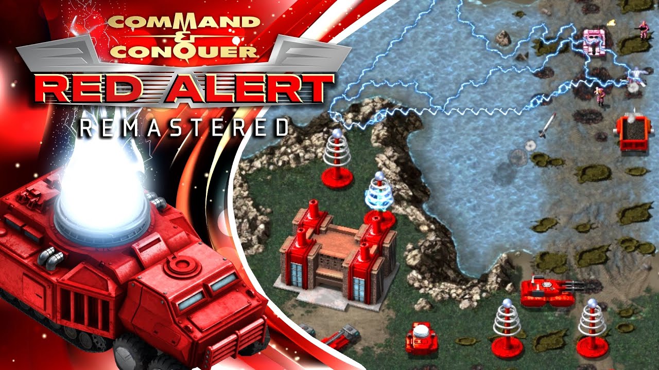 C&C Red Alert Remastered: 1 vs 7 on Islands 🌴