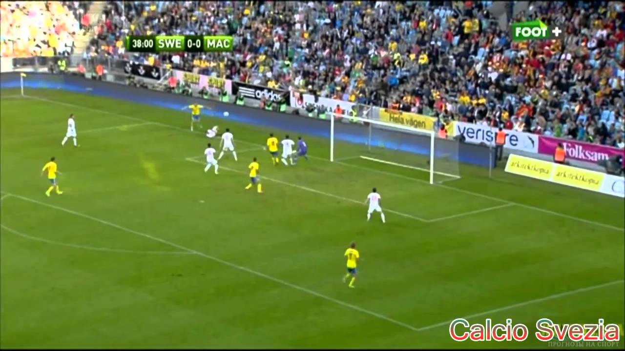 Albin Ekdal's Debut for Sweden in 1-0 Win Over Macedonia ⚽