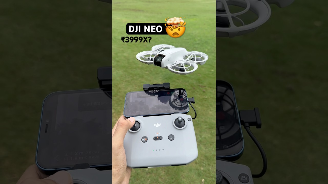 DJI Neo Drone Combo: 5km Range & 4K Camera 🔥