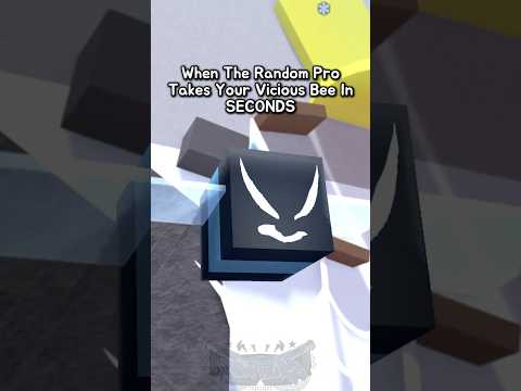 Bee Swarm Simulator Pro Vicious Bee #shorts #short #roblox #funny #robloxmemes #Xoaterz