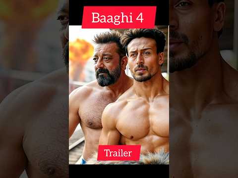 🔥 Baaghi 4 Trailer | Tiger Shroff x Sanjay Dutt | Ultimate Action Comeback 2025! #ytshorts